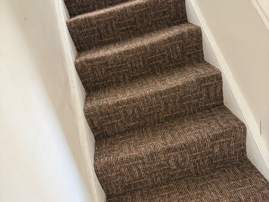 Hallway and stairs cleaned by Sligo Cleaning
